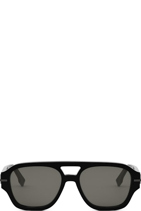 Fendi Eyewear Eyewear for Men Fendi Eyewear Fe40130i Fendi Fendigraphy 01a Nero Sunglasses