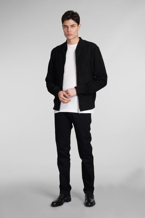 DFour Coats & Jackets for Men DFour Leather Jacket In Black Leather