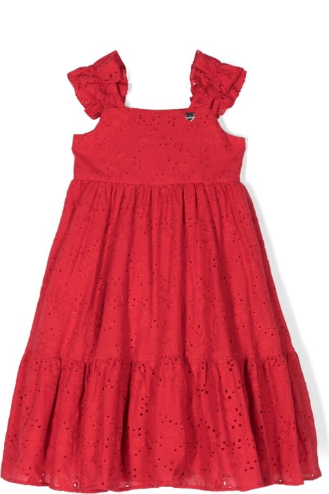 Dresses for Girls Monnalisa Monnalisa Dresses Red