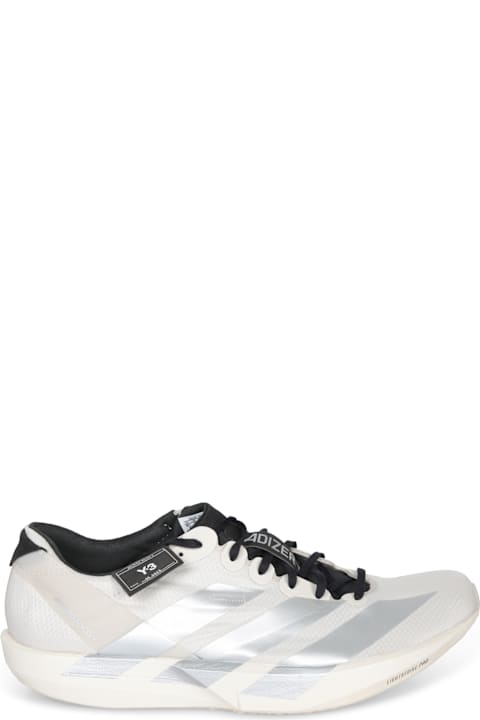 Y-3 for Men Y-3 White & Black Sneakers