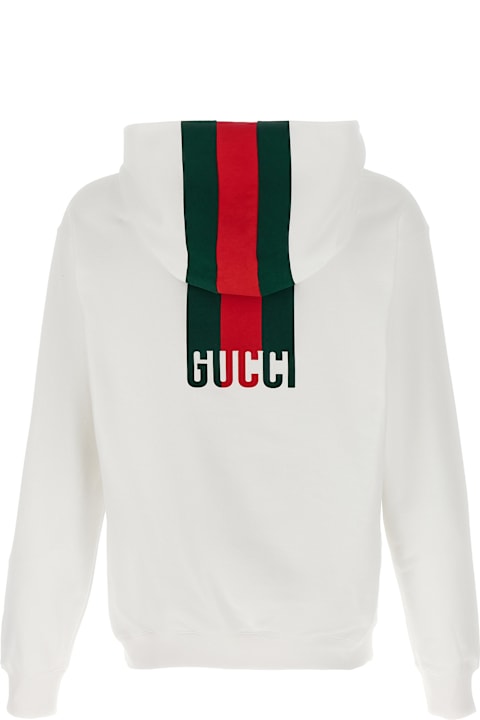 Clothing for Men Gucci Nastro Web Hoodie