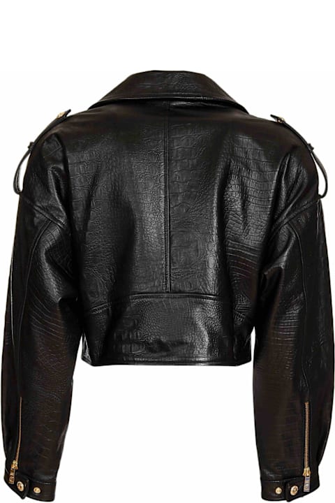 Just Cavalli for Kids Just Cavalli Just Cavalli Leather Jacket