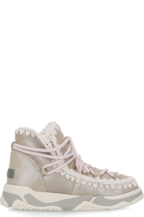 Mou Sneakers for Women Mou Trainer Scoubidoo Lace Boots