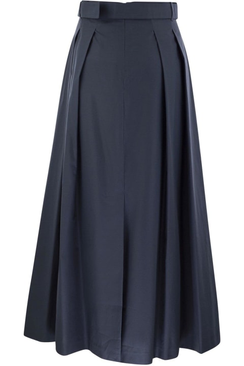 'S Max Mara Clothing for Women 'S Max Mara Belted Pleated Skirt 'S Max Mara