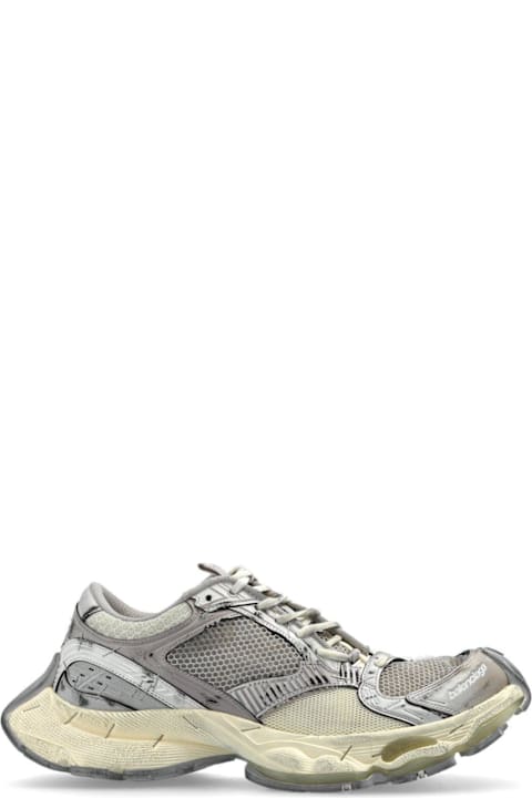 Balenciaga for Kids Balenciaga Stapler Lace-up Sneakers