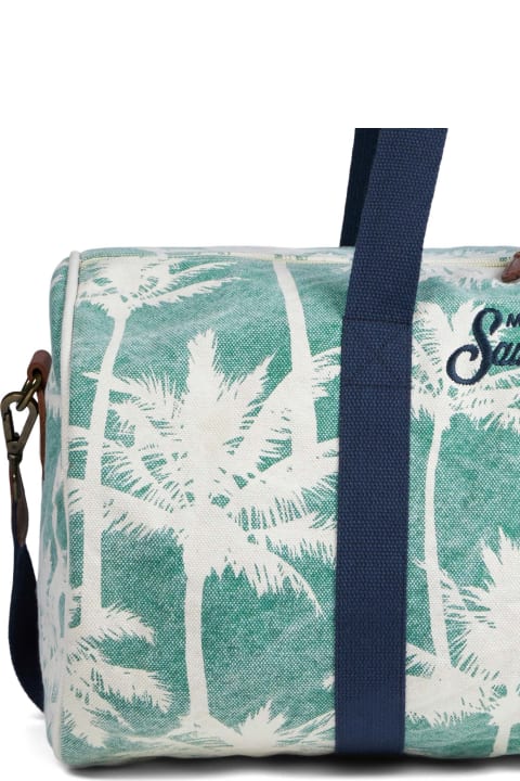 Homeware MC2 Saint Barth Travel Duffel Bag With Palms Print