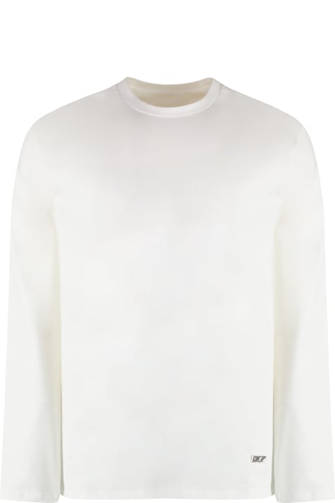 أدوات منزلية Jil Sander Long Sleeve Cotton T-shirt