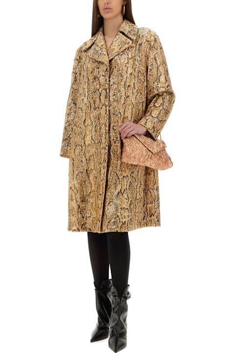 Dries Van Noten Coats & Jackets for Women Dries Van Noten Long Coat With Sequins