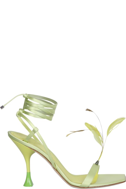 ウィメンズ新着アイテム 3JUIN Light Green Kimi Sandals