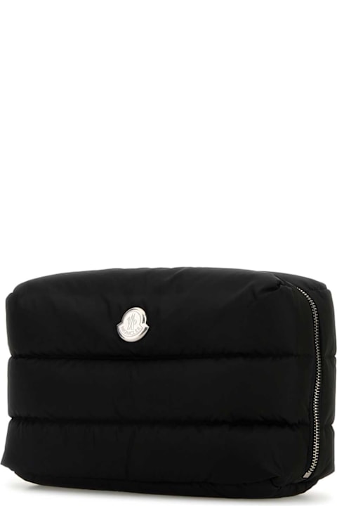 Homeware Moncler Black Fabric Caradoc Beauty Case