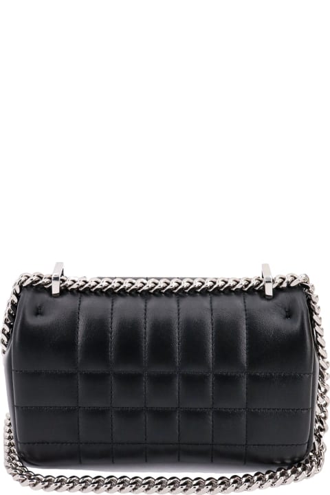 Burberry Sale for Women Burberry Black Leather Mini Lola Shoulder Bag
