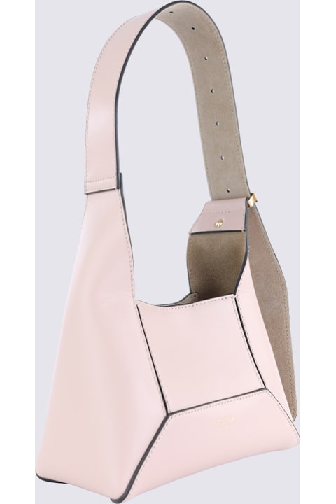 Jimmy Choo Shoulder Bags for Women Jimmy Choo Beige Leather Shoulder Bag