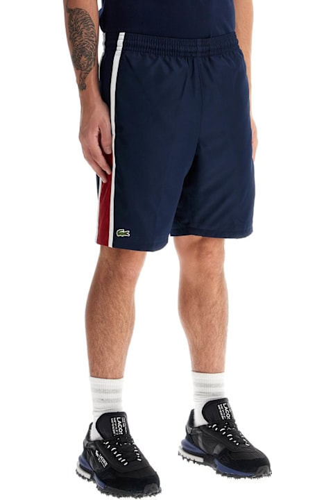 Lacoste Pants for Men Lacoste Sporty Color Block Bermuda Shorts