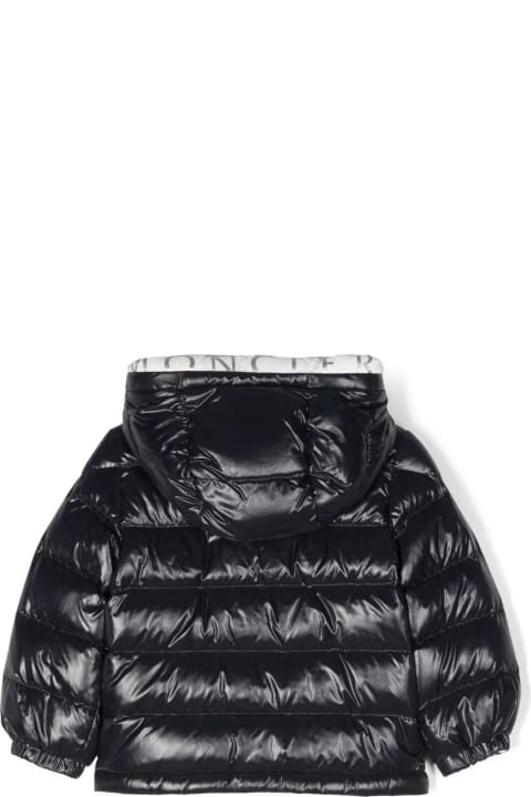Sale for Baby Girls Moncler Black Goose Down Jacket