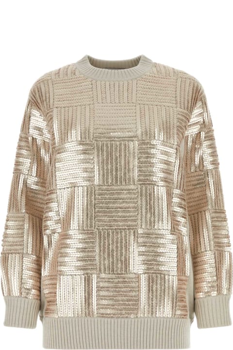 Sweaters for Women Max Mara Embellished Wool Piovra Sweater