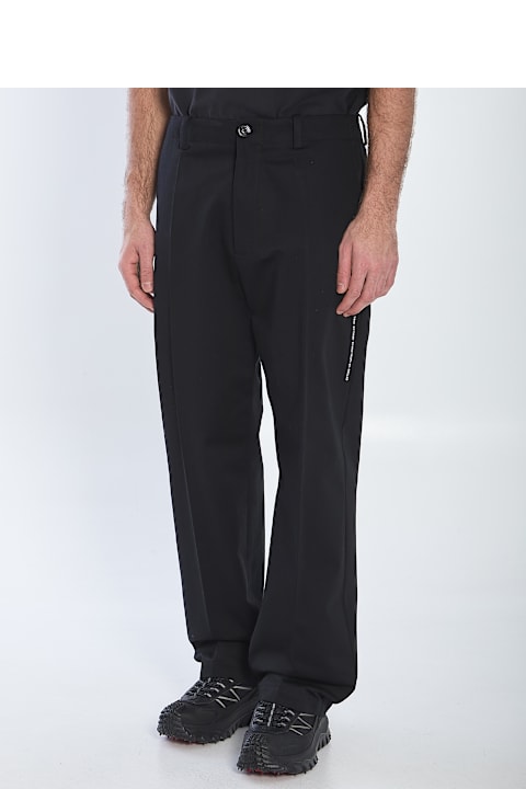 Homeware Moncler Cotton Gabardine Trousers
