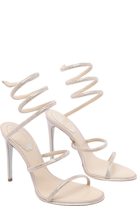 René Caovilla Cleo Pump Sandals