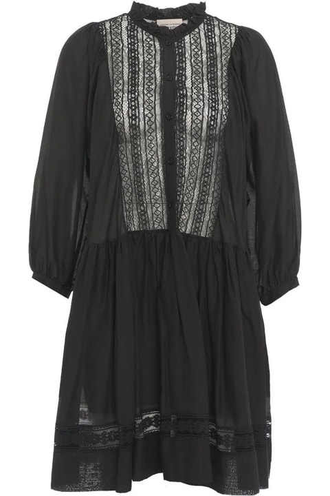 SEMICOUTURE Dresses for Women SEMICOUTURE Black Cotton Blend Dress