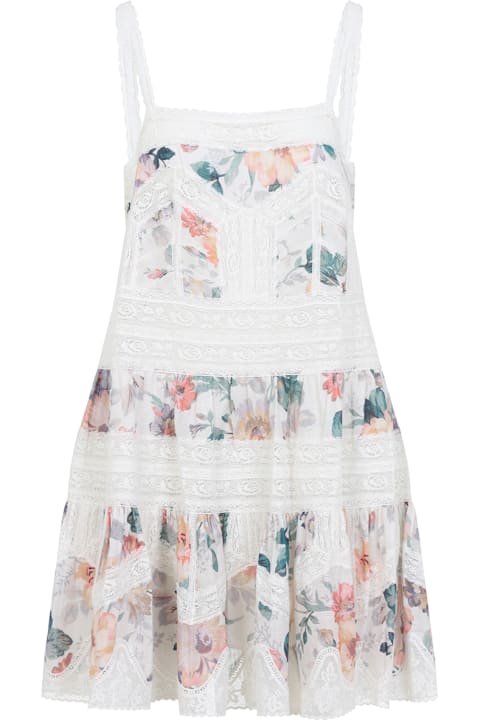 Zimmermann Dresses for Women Zimmermann Acacia Lace Mini Dress