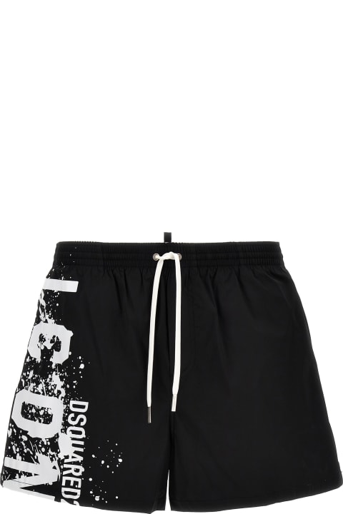 Swimwear for Men Dsquared2 Midi Boxer Shorts