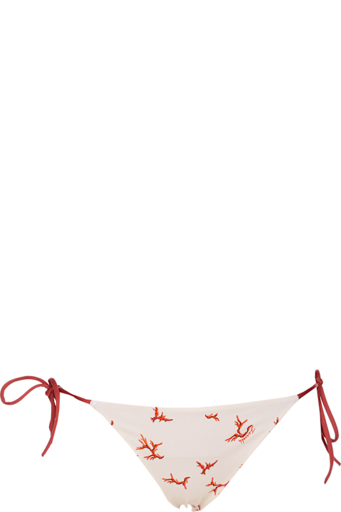Fendi Swimwear for Women Fendi Coral Print Bikini Bottom