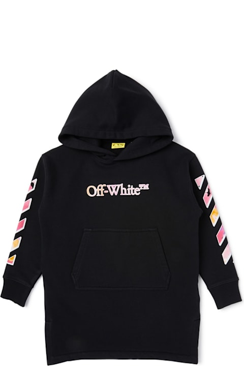 Homeware Off-White "watercolor Hoodie" Dress