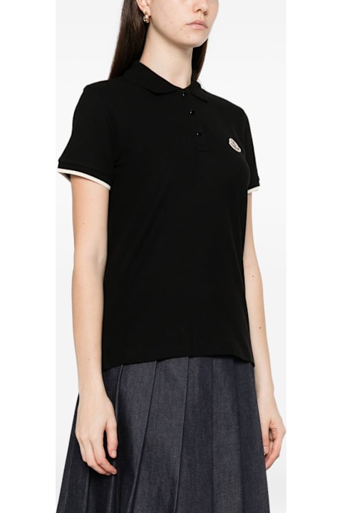 Homeware Moncler Logo Cotton Polo Shirt