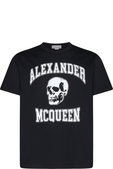 Topwear for Men Alexander McQueen Varsity T-shirt