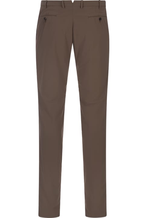 Clothing Sale for Men PT01 Brown Kinetic Fabric Classic Trousers