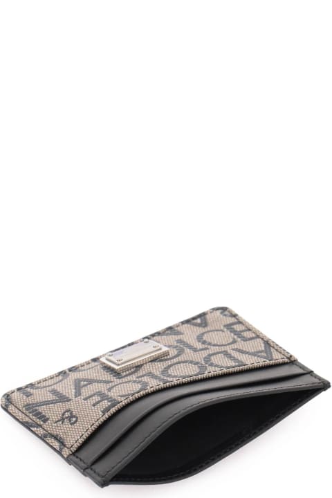 Dolce & Gabbana Wallets for Men Dolce & Gabbana Leather Card Holder
