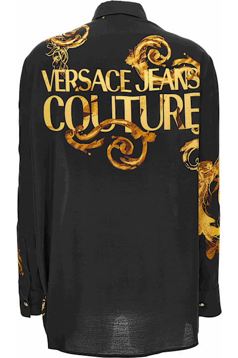 Homeware Versace Jeans Couture Versace Jeans Couture Black Casual Shirt