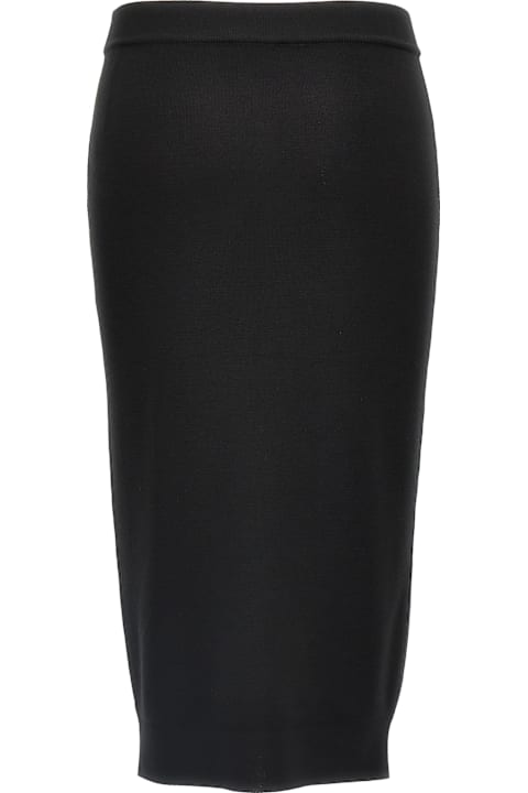 تنورات لـ السيدات Saint Laurent Wool Skirt