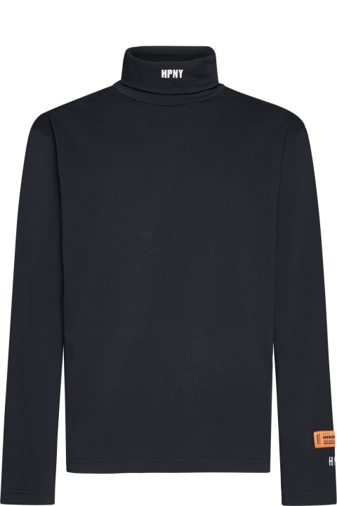HERON PRESTON for Men HERON PRESTON Hpny Embroidered Rollneck Sweatshirt
