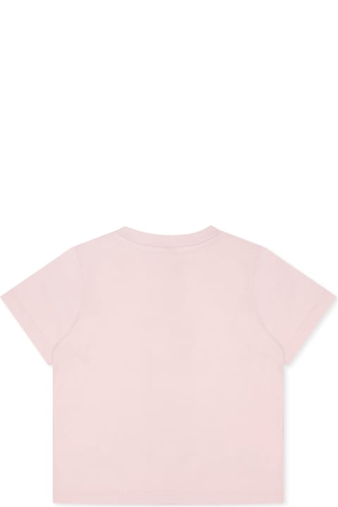 Homeware Stella McCartney Kids Pink T-shirt For Baby Girl With Ice Cream