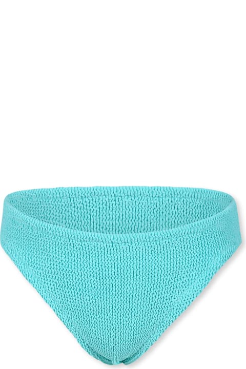 Homeware MC2 Saint Barth Green Swim Briefs For Girl With Bow