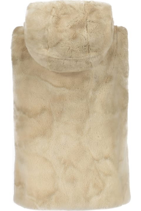 Homeware Lorena Antoniazzi Faux Fur Waistcoat