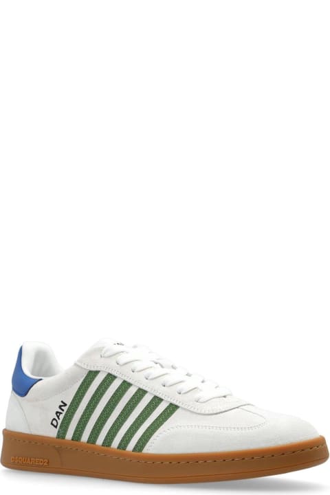 Dsquared2 Shoes for Men Dsquared2 Stripe Pattern Low-top Sneakers