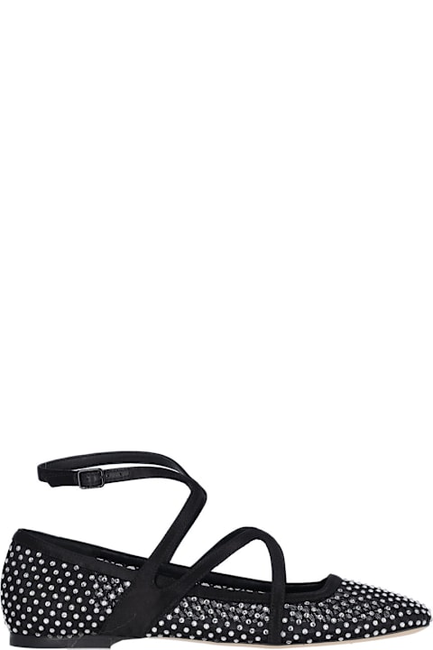 Jimmy Choo 'astoria' Rhinestone Ballet Flats