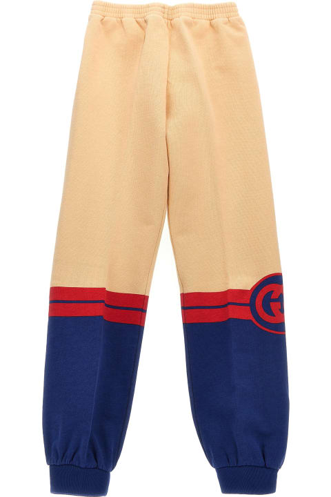 Bottoms for Girls Gucci Logo Print Joggers