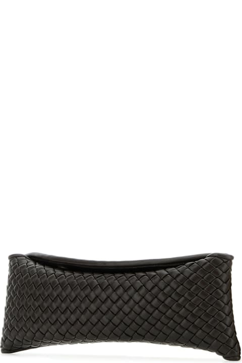 حقائب كلاتش لـ السيدات Bottega Veneta Clutch Rigida Intreccio