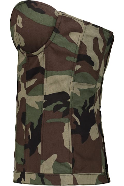 VETEMENTS Topwear for Women VETEMENTS Camo Corset