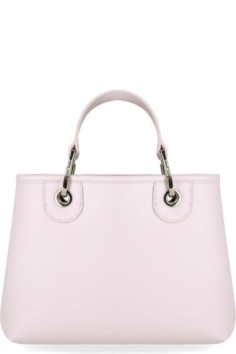 Emporio Armani Totes for Women Emporio Armani Myea Logo Printed Tote Bag