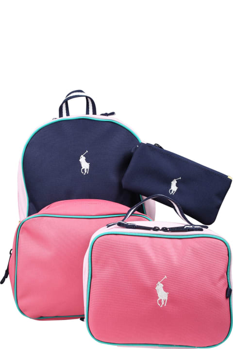 Ralph Lauren for Kids Ralph Lauren Multicolor Backpack For Girl