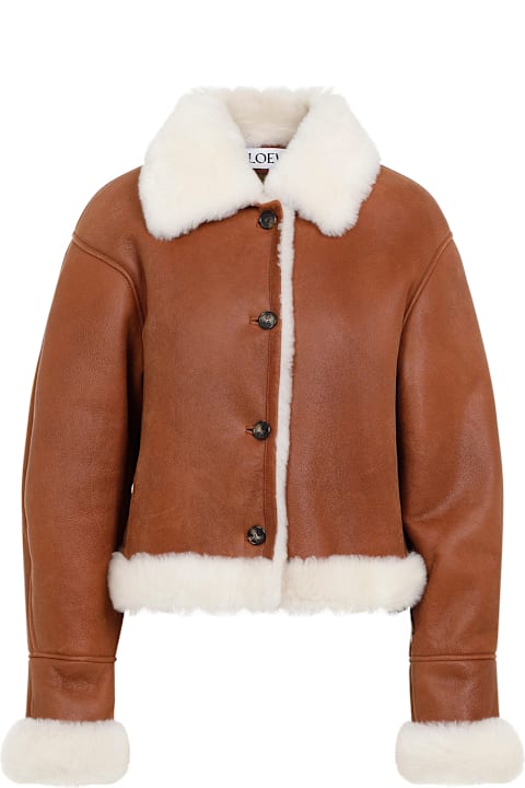 Loewe Coats & Jackets for Women Loewe Long-sleeved Button-up Jacket