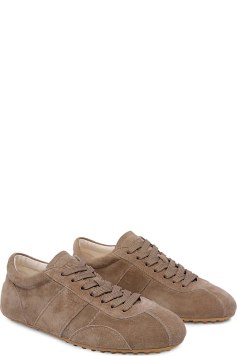 Tod's Suede Leather Sneakers