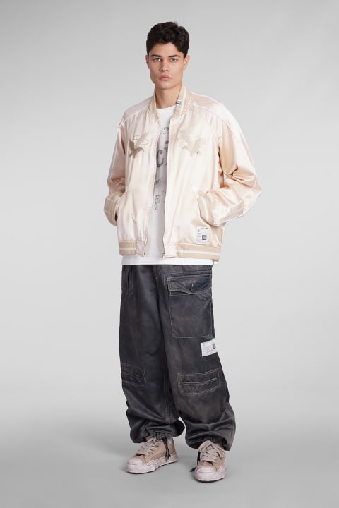Coats & Jackets for Men Mihara Yasuhiro Casual Jacket In Beige Cotton