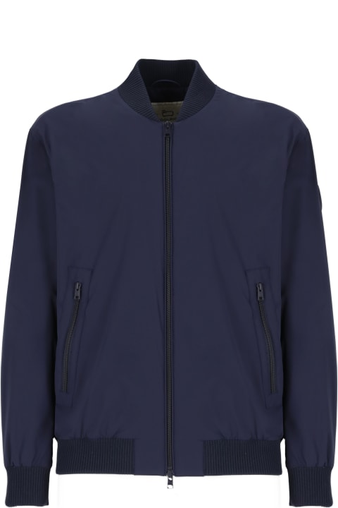 Woolrich Coats & Jackets for Men Woolrich Matt Stretch Bomber