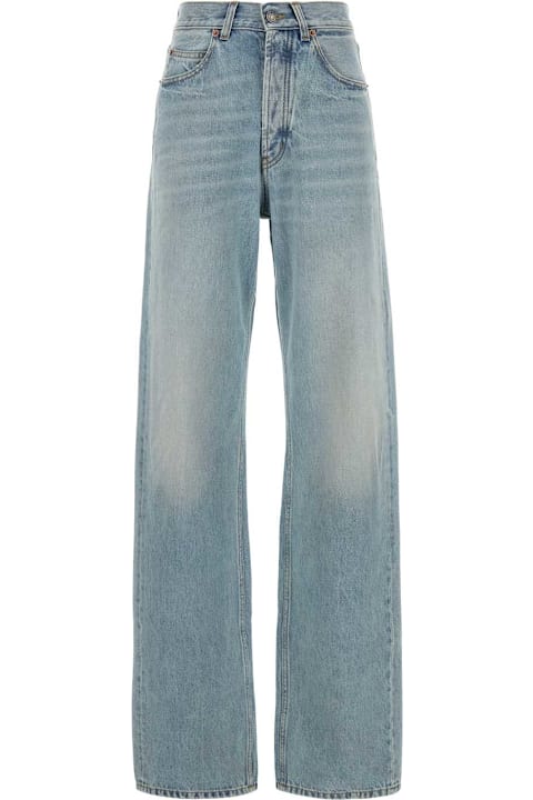 Saint Laurent Jeans for Women Saint Laurent Denim Wide-leg Jeans