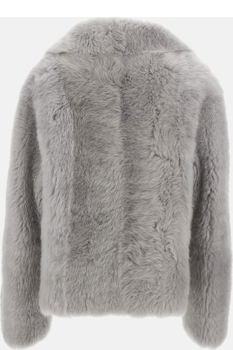 Desa 1972 for Men Desa 1972 Shearling Trapeze Jacket