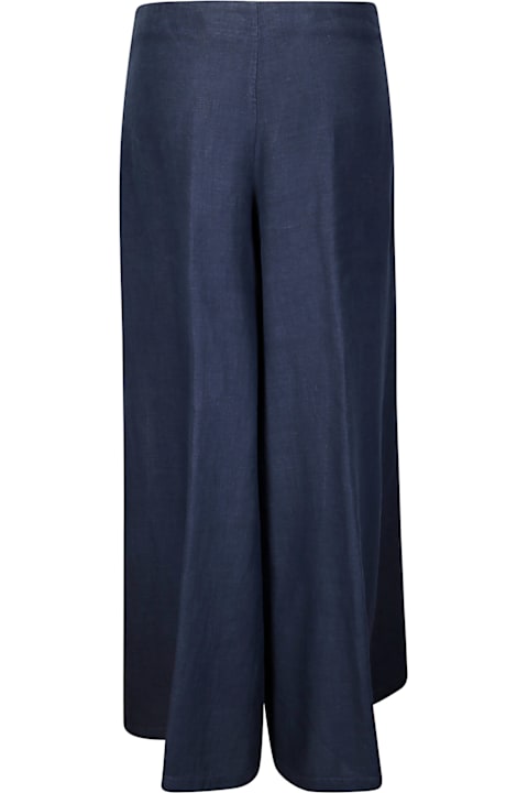 Stefano Mortari Clothing for Women Stefano Mortari Palazzo Linen Pants